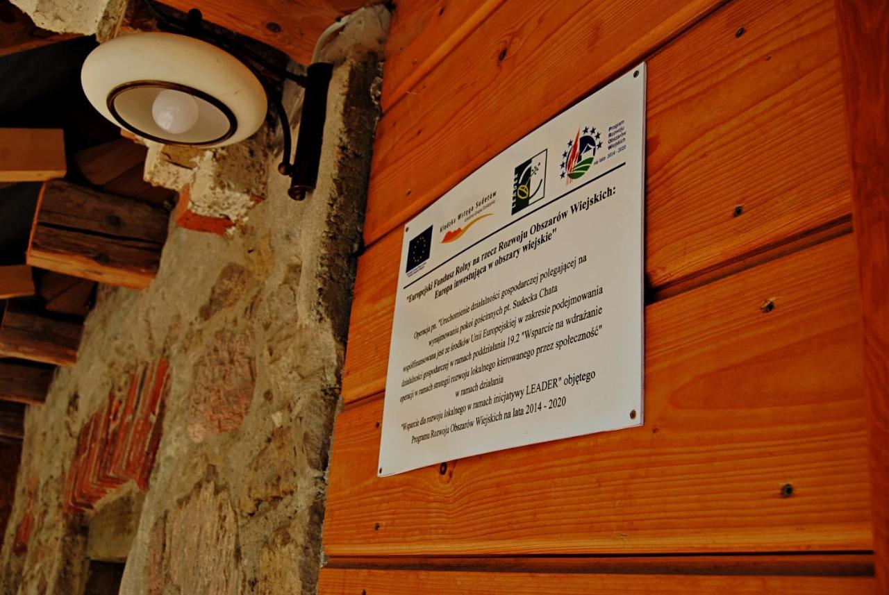 Sudecka Chata Bystrzyca Kłodzka Kültér fotó